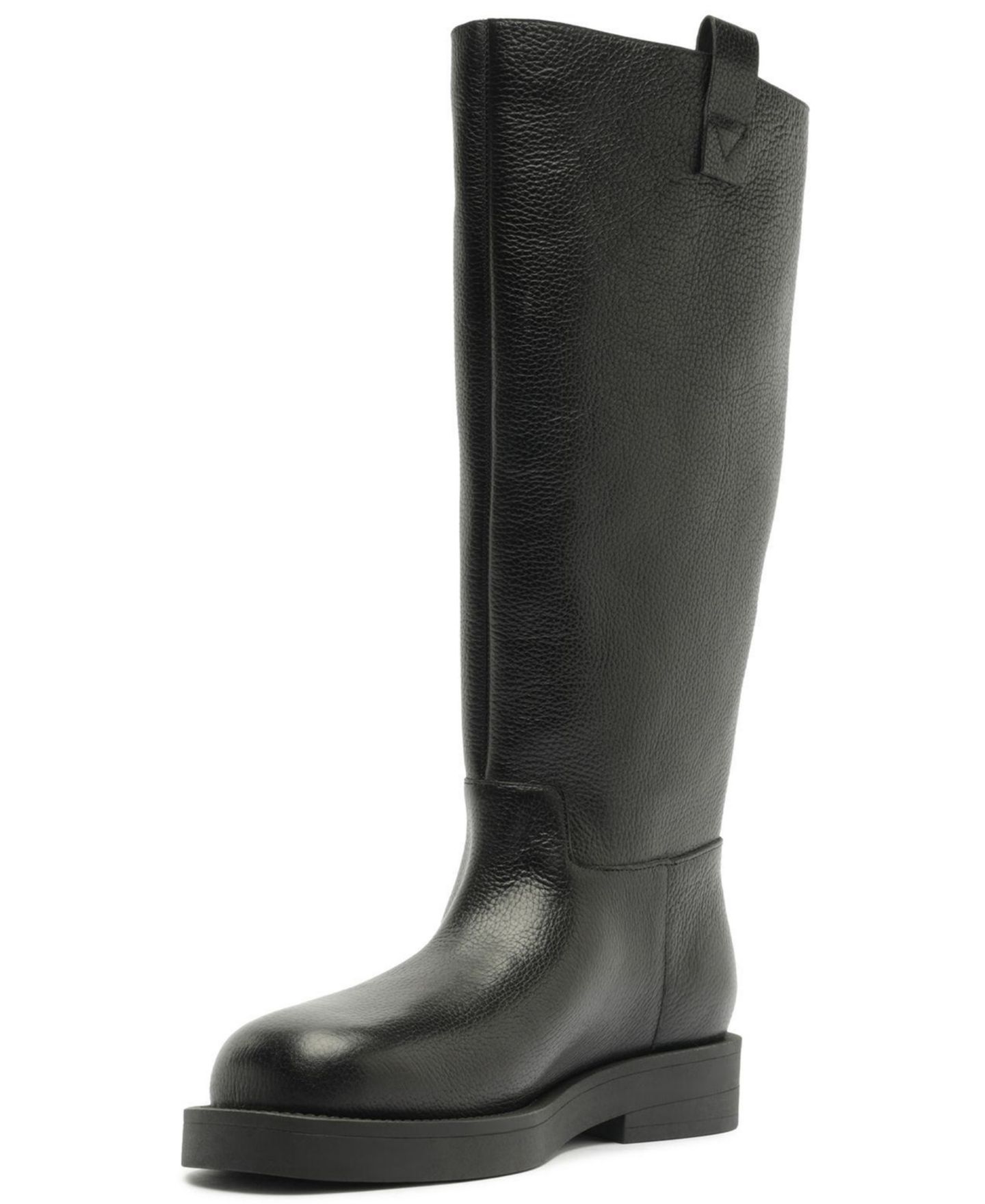 Женские ботинки Schutz Betty Round Toe Tall, цвет: Чёрный — фото 8
