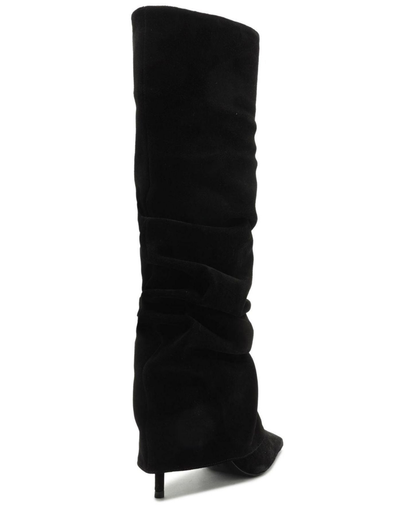 Женские ботинки Schutz Mikki Up Cloak Heeled Dress Boots, цвет: Чёрный — фото 7
