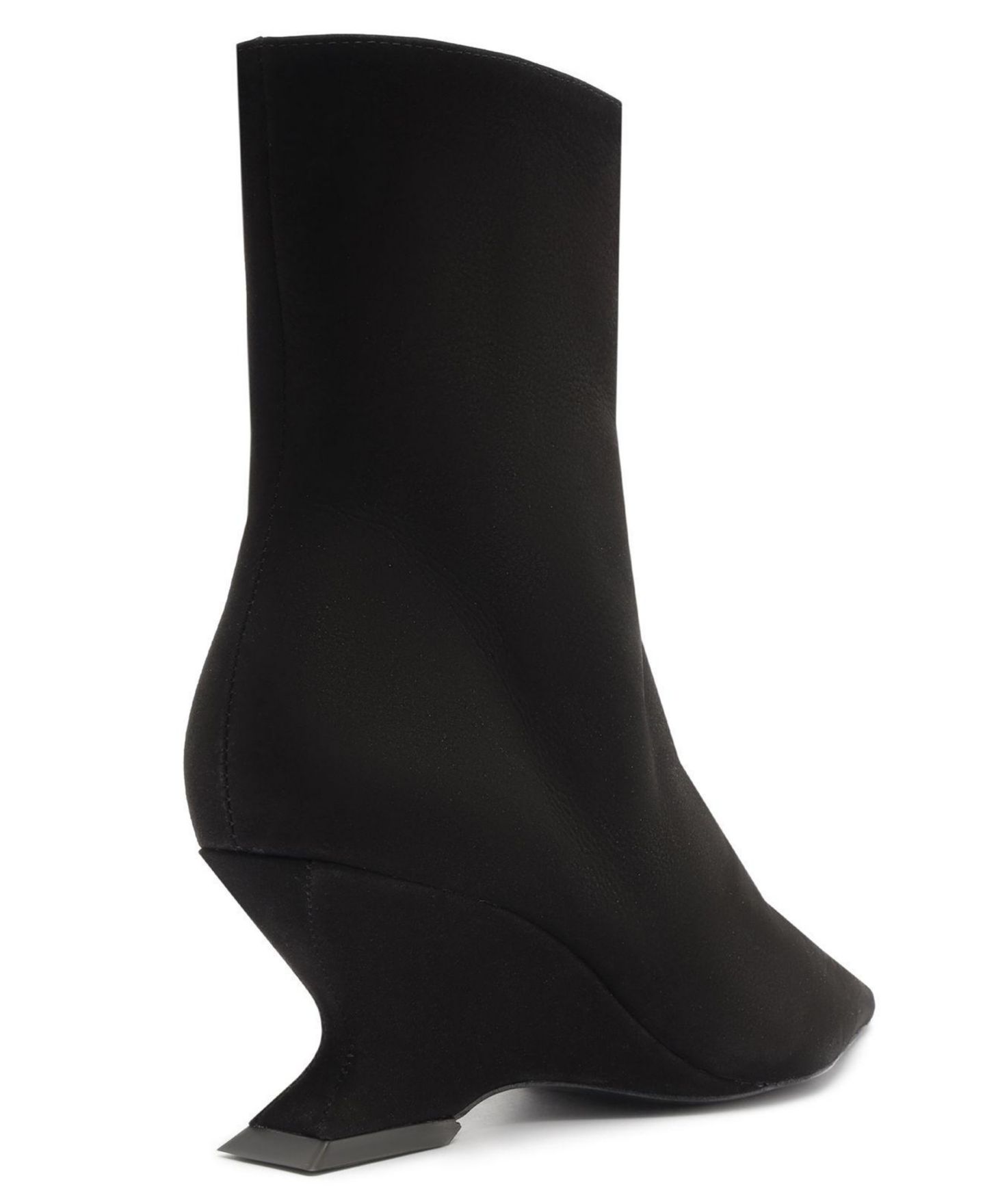 Женские ботинки Schutz Siena Mid Wedge Dress Booties, цвет: Чёрный — фото 6
