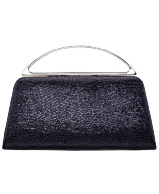 Genesis Metallic Snake Small Handle Clutch Handbag