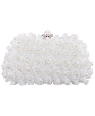 Paloma All Over Imitation Pearl Small Clutch Handbag