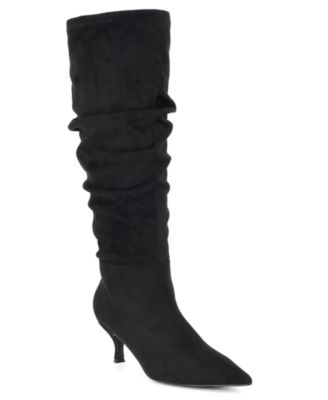 Women's Sawyor Tall Slouch Kitten Heel Dress Boots