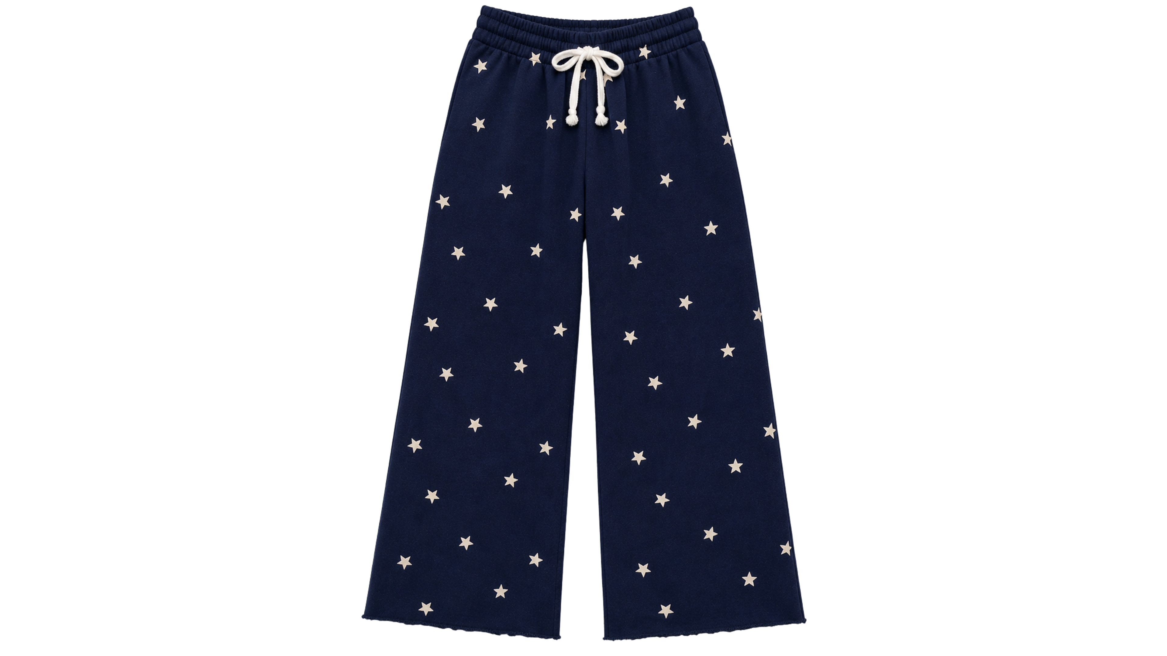 With Jules Girls' 7-16 Wide-Leg Star Sweatpants