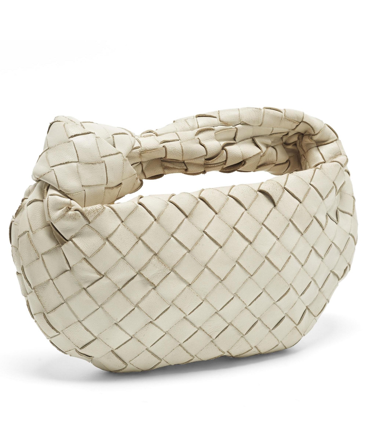 Pre-Owned Bottega Veneta Women's Mini Jodie Intrecciato Leather Hobo Bag
