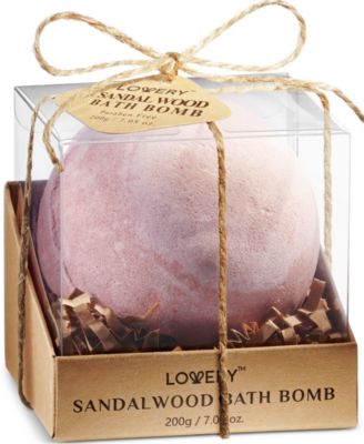 Sandalwood Handmade Bath Bomb, 7oz Extra Large Bath Fizzy