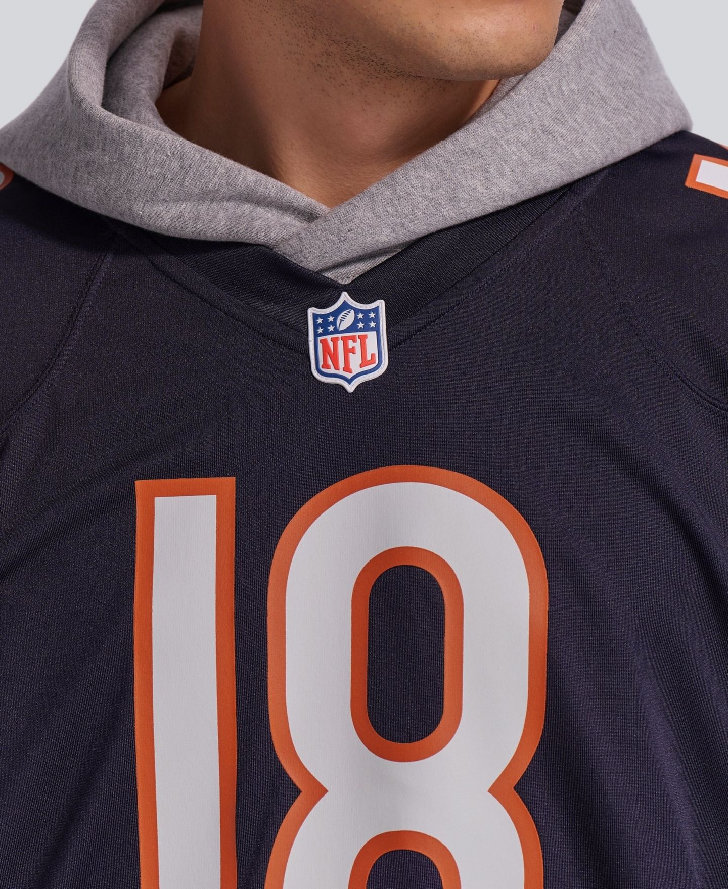 Мужской топ Nike Caleb Williams Chicago Bears 2024 NFL Draft First Round Pick Player Game Jersey, цвет: Тёмно-синий — фото 5