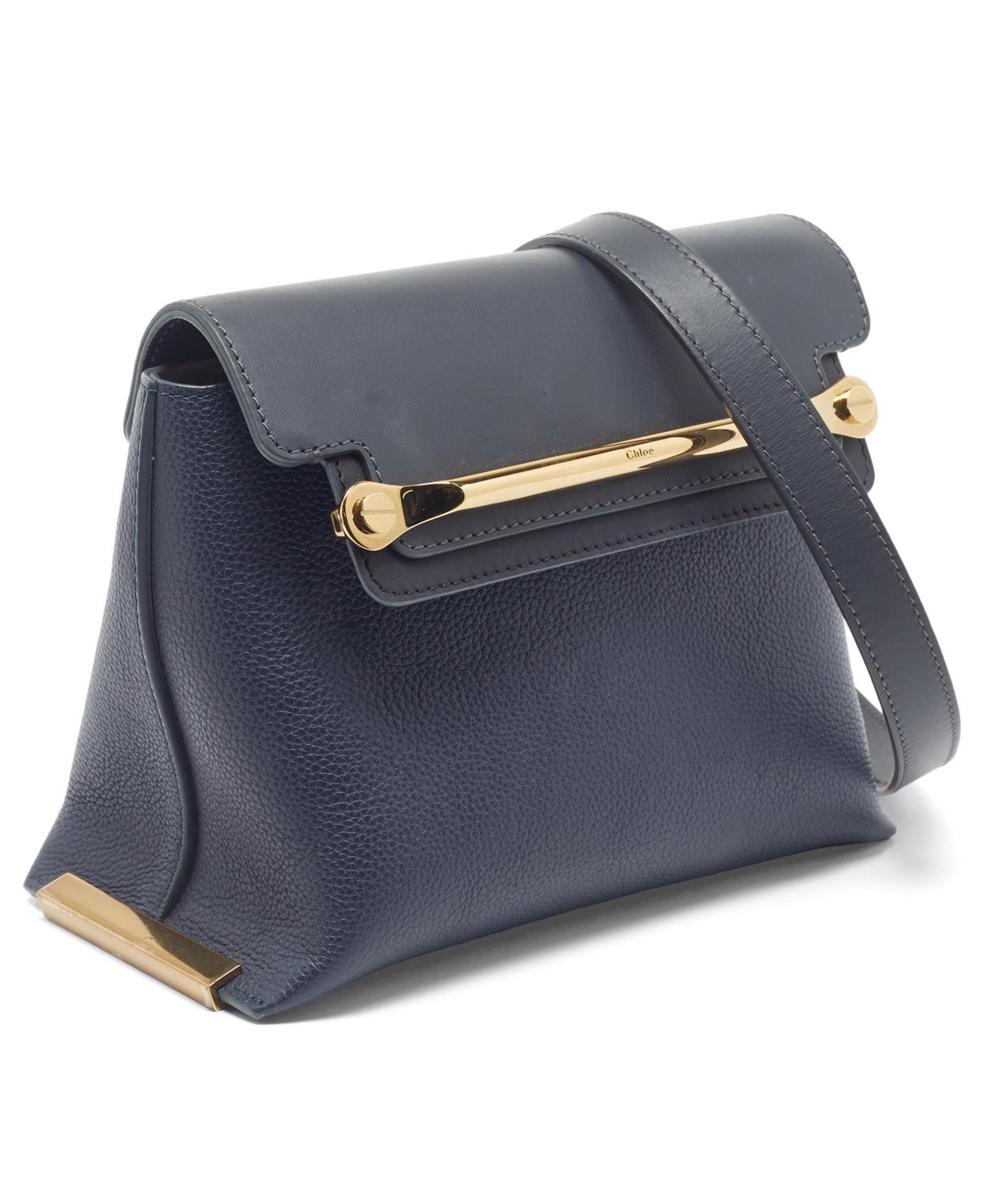 Pre-Owned Chloe Clare Small Leather Shoulder Bag