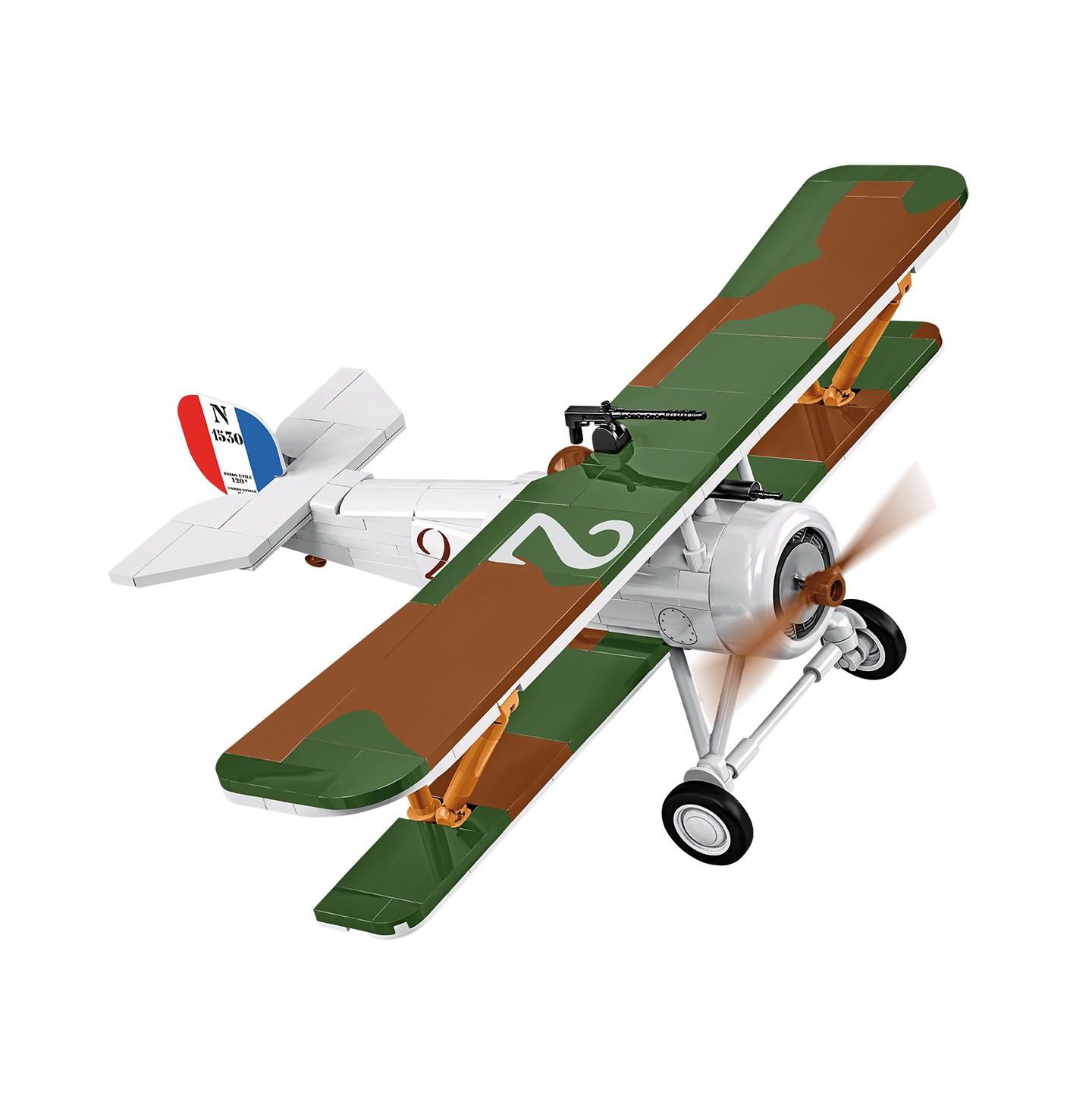 Детский конструктор COBI Historical Collection Great War Nieuport 17 C.1 277-Piece Building Set, Ages 9+ — фото 3