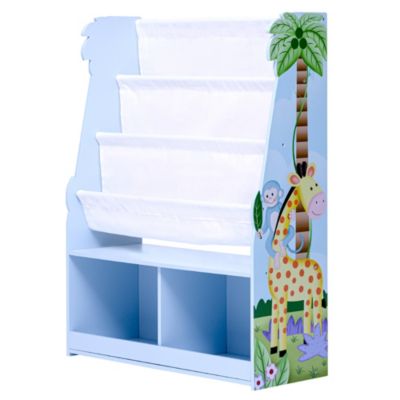 - Sunny Safari Book Rack Storage Kids Display Bookshelf