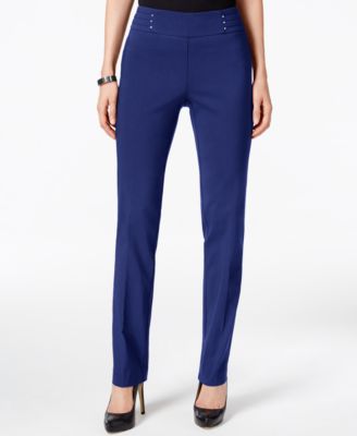 Studded Pull-On Pants, Petite & Petite Short main image 1