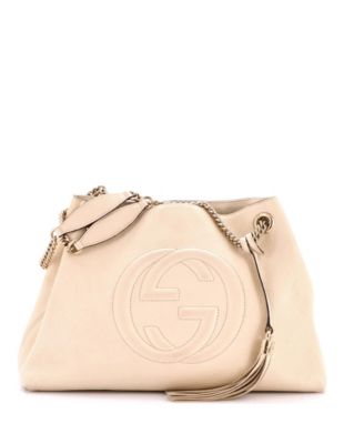 Medium Soho Chain Strap Shoulder Bag Leather