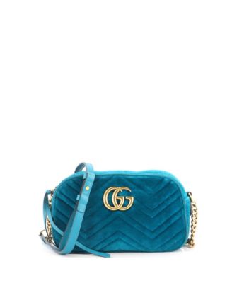 Small GG Marmont Shoulder Bag Matelasse Velvet