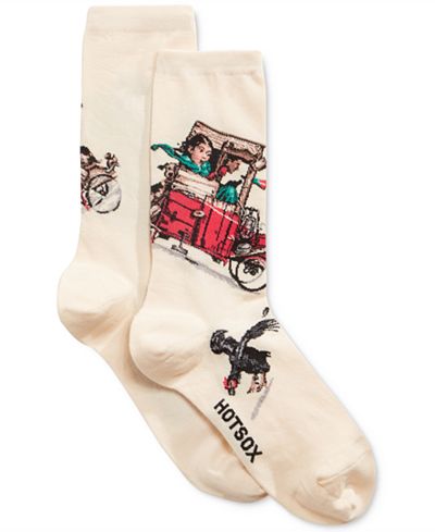 Hot Sox Women's Look Out Below Socks