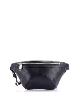 Small Belt Bag GG Embossed Perforated Leather