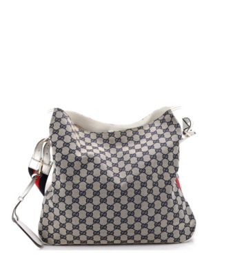 Medium Heritage Web Hobo GG Canvas