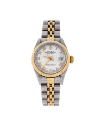 Oyster Perpetual Datejust Automatic Watch in Stainless Steel and Gold 26mm
