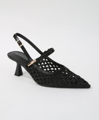Calloway Woven Slingback Heels