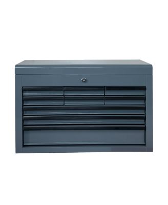 24-Inch Heavy Duty 9-Drawer Metal Tool Box and Chest with EVA Liners