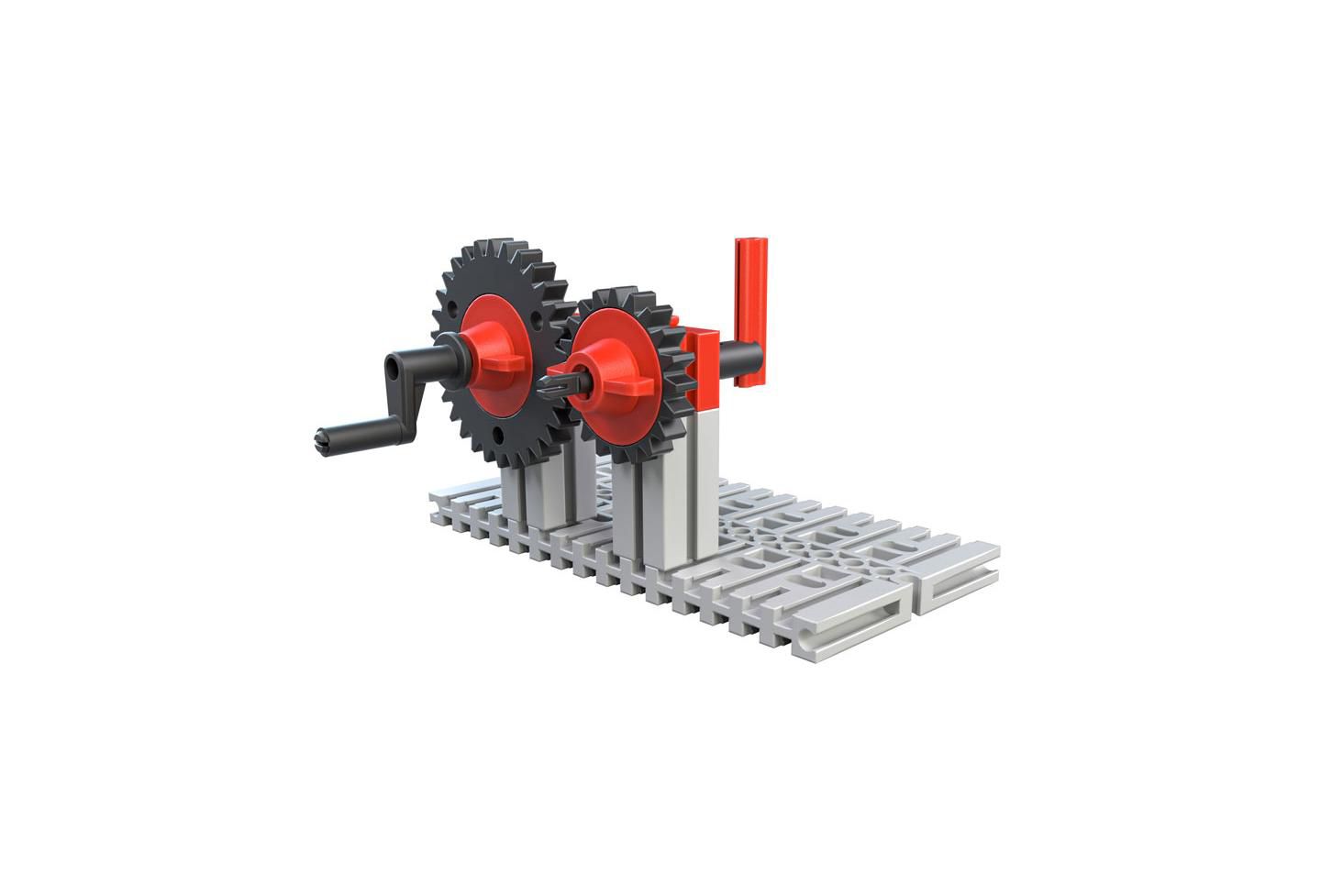 Детский конструктор fischertechnik Retro Mechanics 500-Piece Building Set, Ages 8+ — фото 6