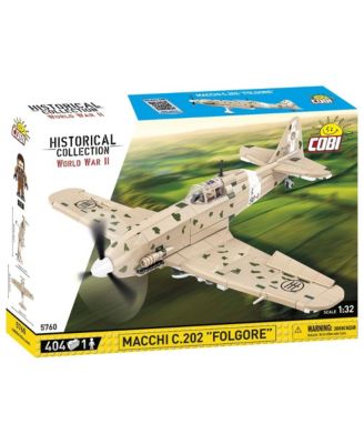 WWII Macchi MC.202 Folgore 404-Piece Building Set, Ages 7+
