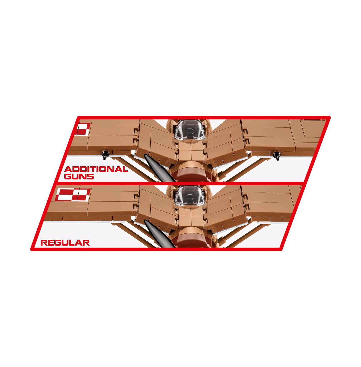 Детский конструктор COBI Historical Collection Wwii Pzl P.11c 320-Piece Building Set, Ages 7+ — фото 7