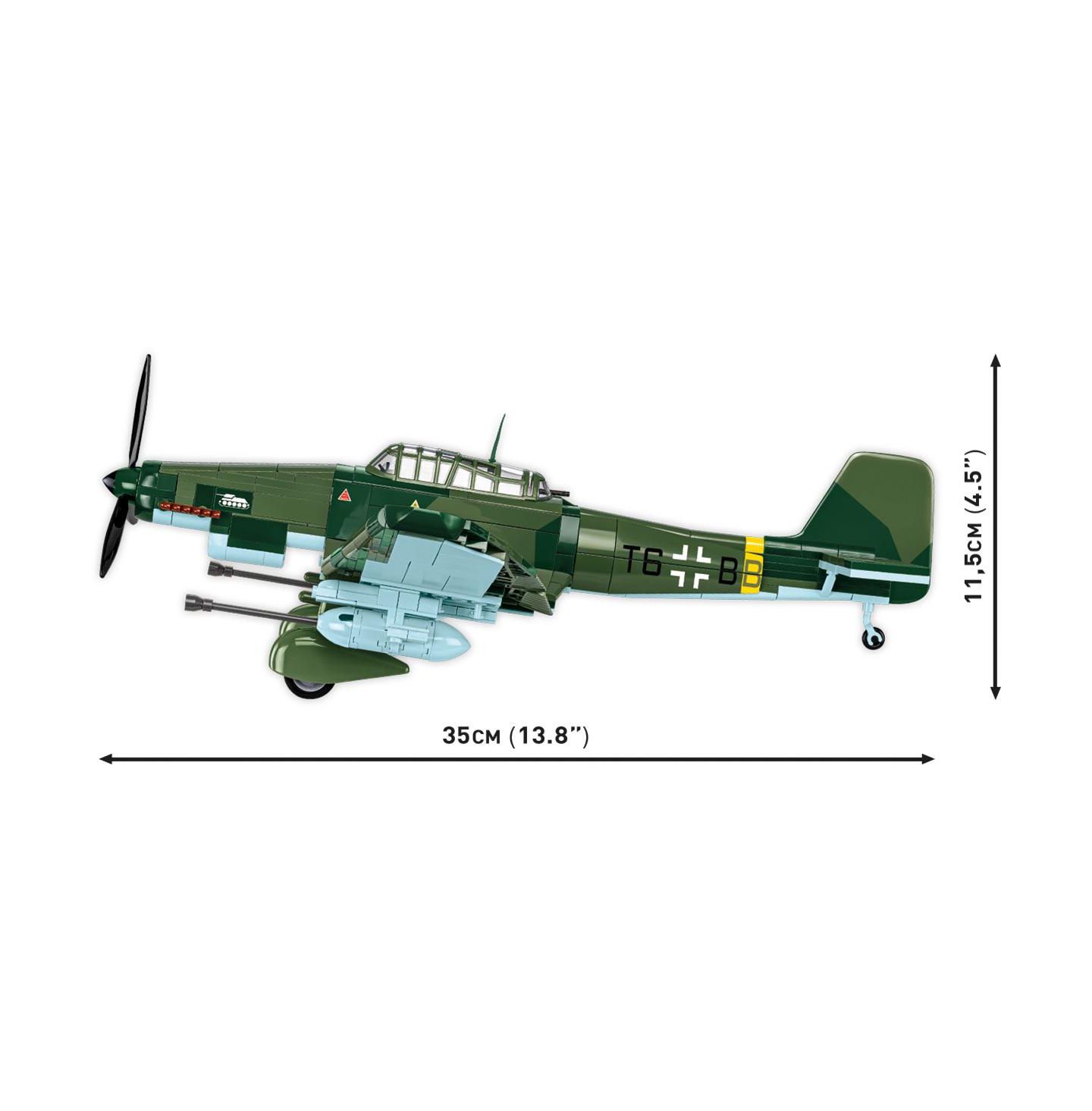 Детский конструктор COBI Historical Collection Wwii Junkers Ju 87 G-2 Stuka 571-Piece Building Set, Ages 9+ — фото 3