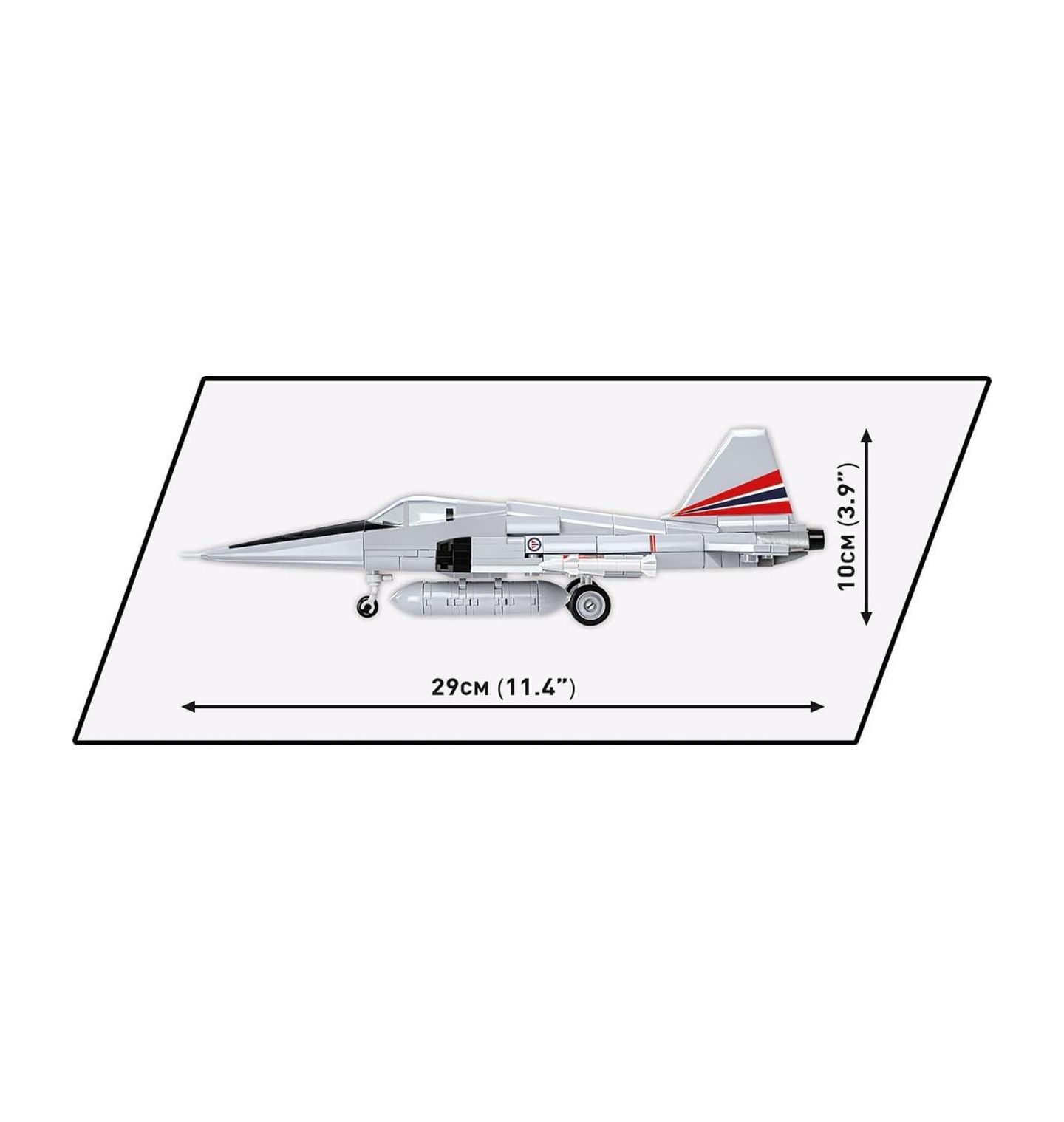 Детский конструктор COBI Armed Forces Northrop F-5A Freedom Fighter 358-Piece Building Set, Ages 6+ — фото 3