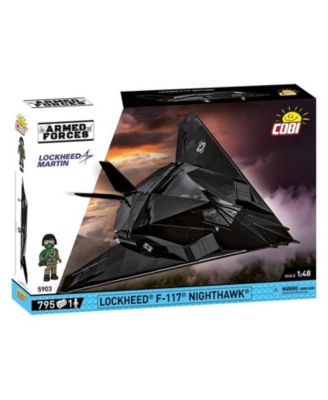 Armed Forces F-117 Nighthawk Aircraft 795-Piece Building Set, Ages 9+