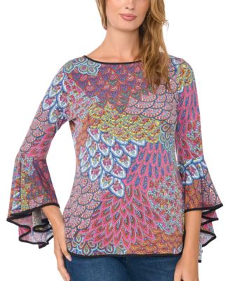 Women's Bell-Sleeve Top