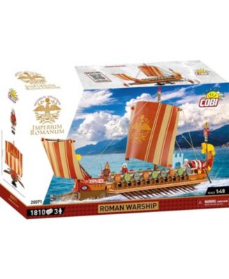 Historical Collection Imperium Romanum 1810-Piece Roman Warship Building Set, Ages 9+