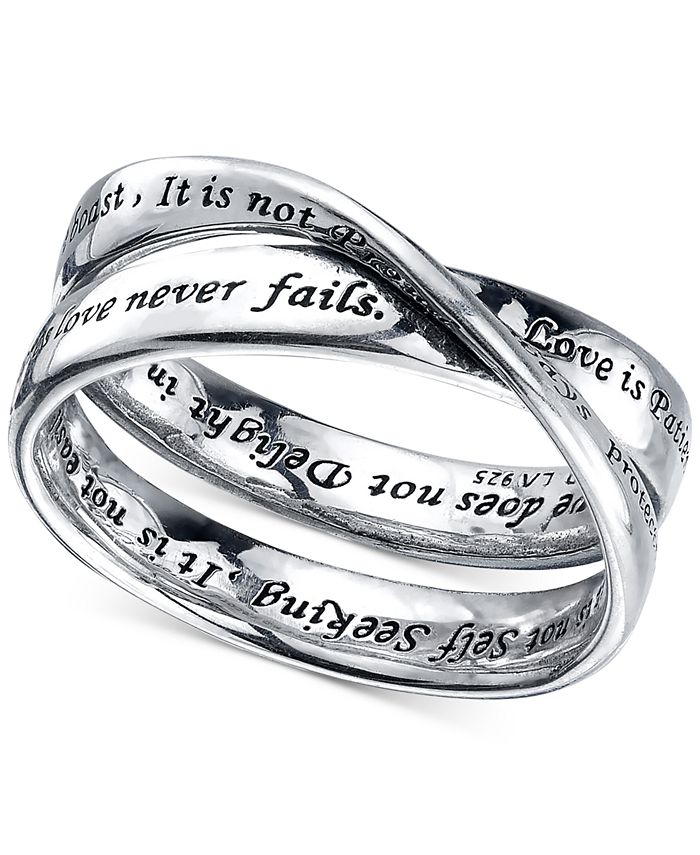 Love is outlet patient ring