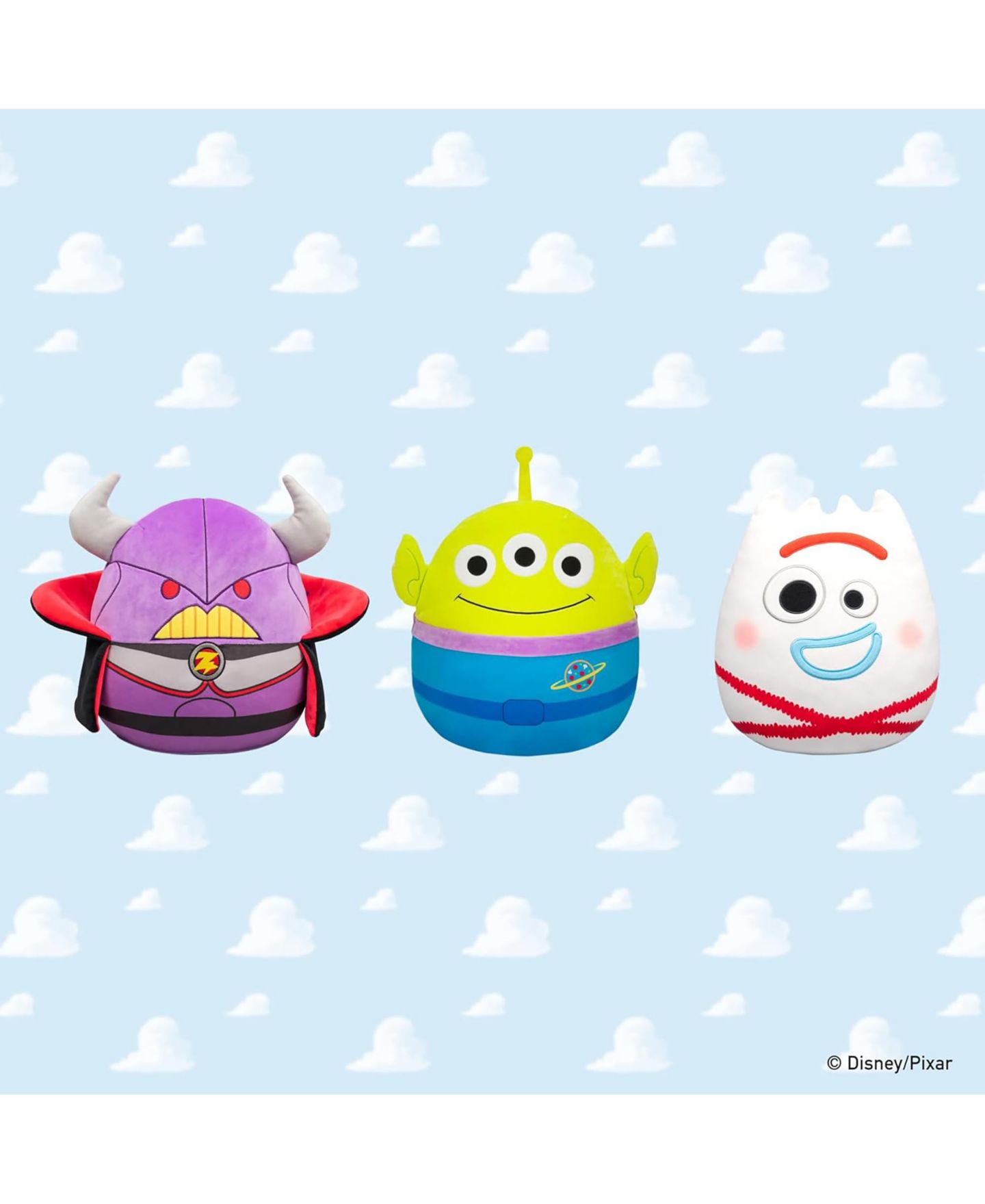 Детская мягкая игрушка Disney Squishmallows Alien 12" Plush — фото 9