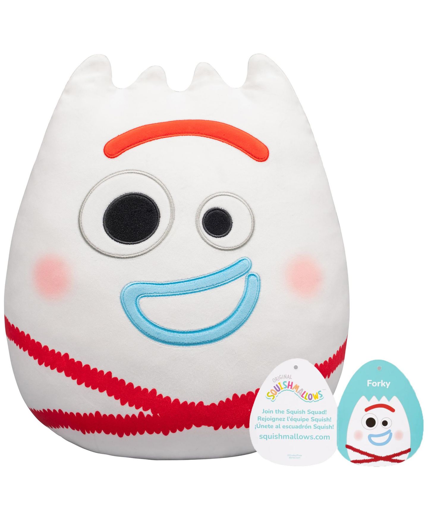 Детская мягкая игрушка Disney Squishmallows 12" Forky Plush — фото 10