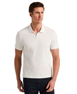Men's Quarter-Zip Polo Shirt