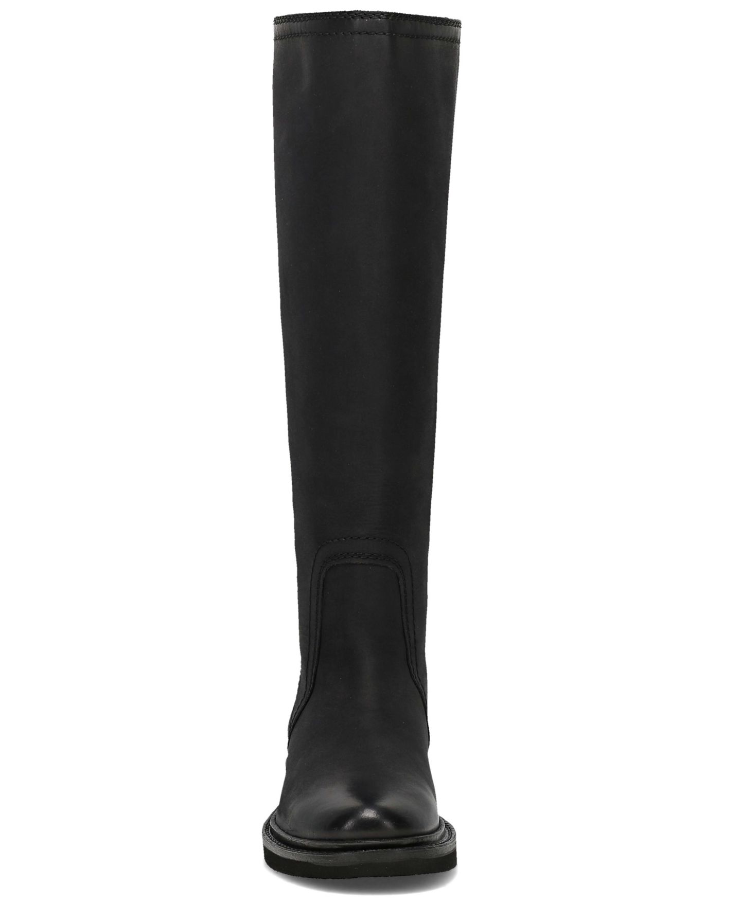 Женские ботинки Frye Phoebe Zipper Knee High Riding, цвет: Чёрный — фото 6