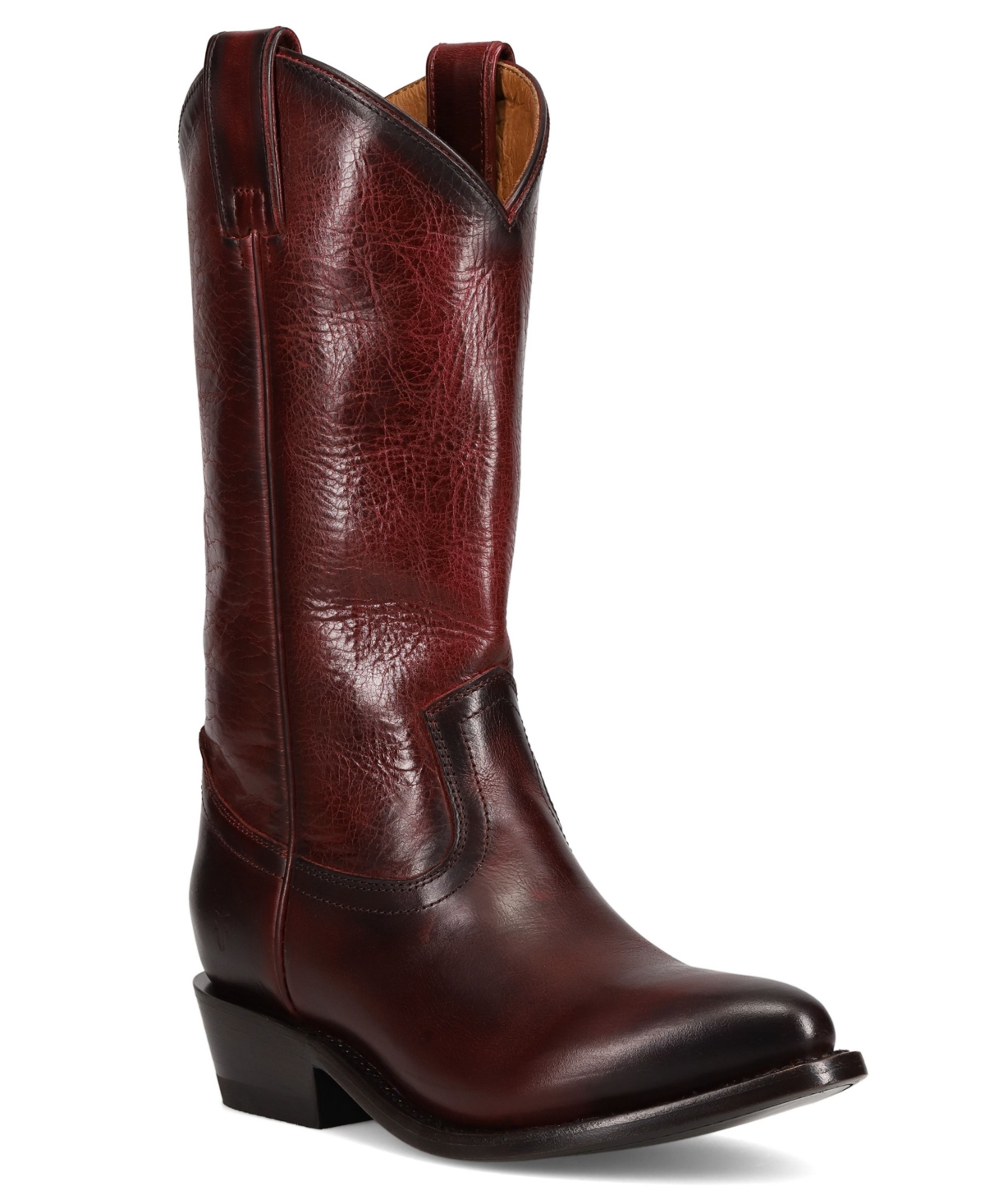 FRYE Billy Pull On Boots in Merlot - Size 8