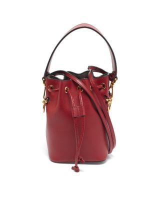 Women's Mon Tresor Mini Leather Bucket Bag