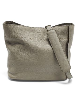 Women's Anna Selleria Leather Bucket Bag