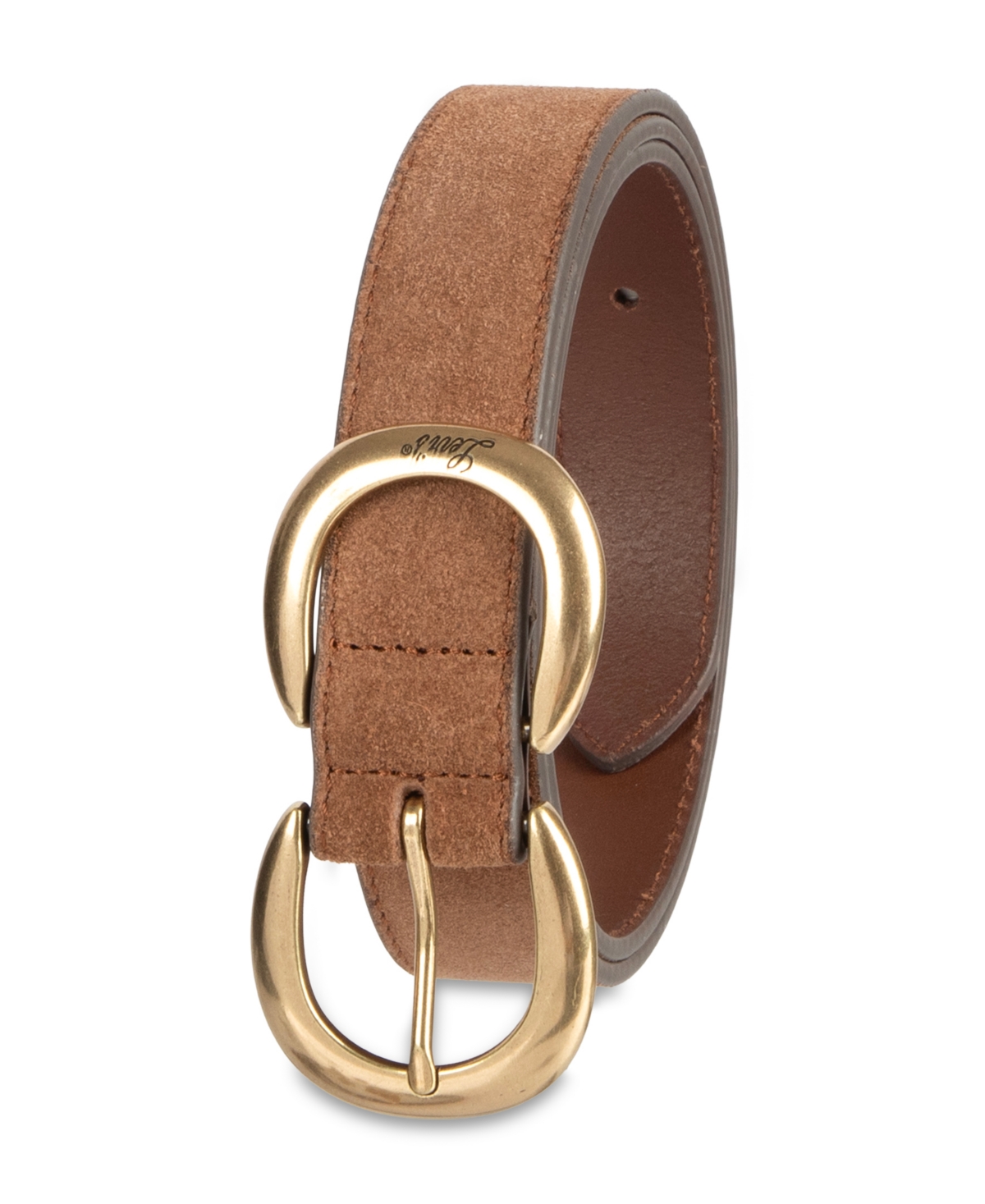 Levi's Casual Double Buckle Suede Leather Belt