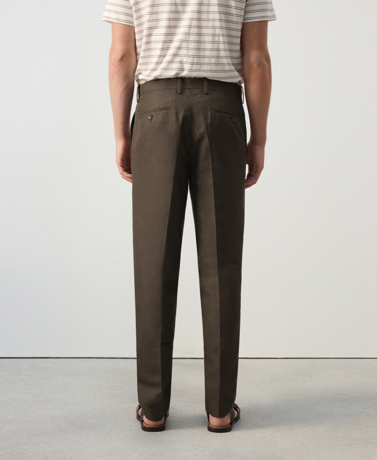 Mango Men's Selection Slim-Fit Cotton-Lyocell Blend Suit Pants