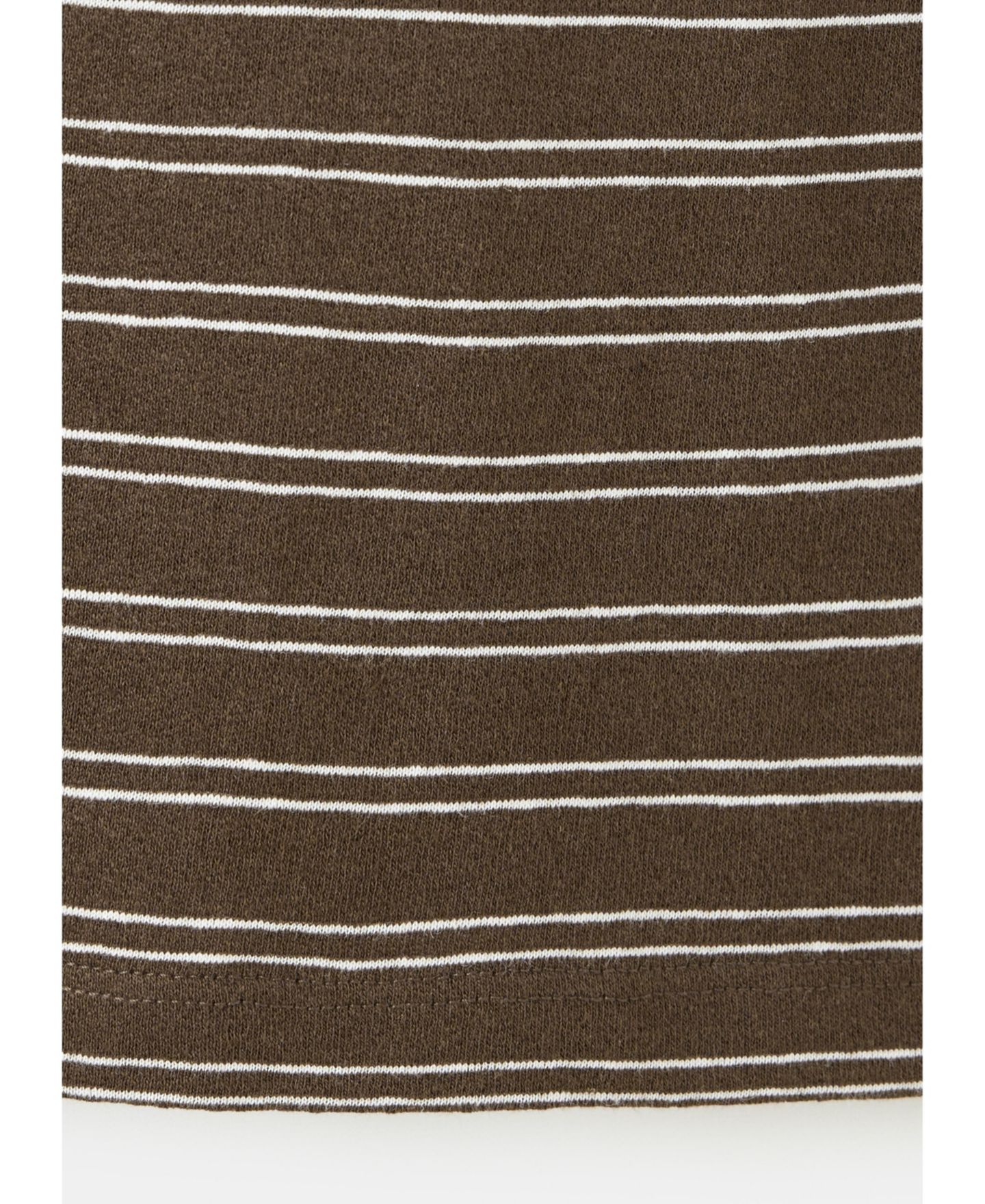 Мужская футболка Mango Regular-Fit Cotton-Linen Blend, цвет: Шоколадный — фото 7