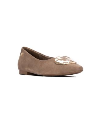 Women's Suede Ballet Flats