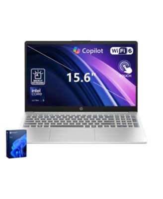 15.6" FHD Touchscreen Laptop, Intel Core Ultra 5 225U, Intel Graphics, 16GB DDR5, 2TB SSD, Wi-Fi 6, Win11 Pro, White