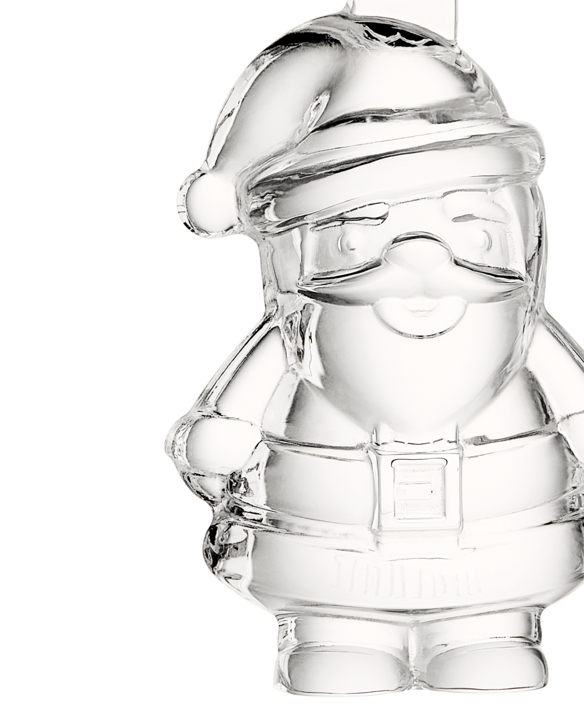 Marquis by Waterford Crystal Holiday Santa Ornament