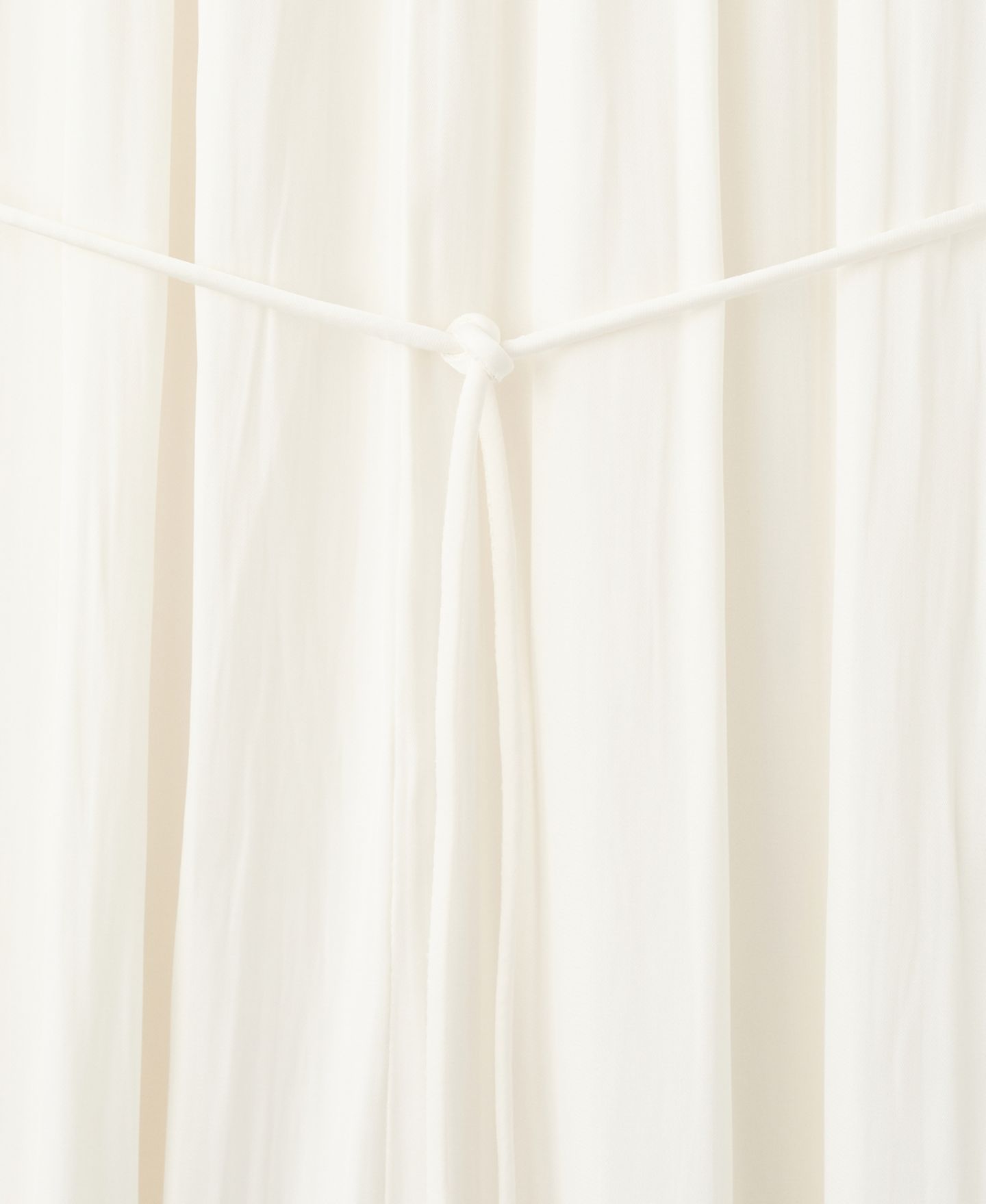 Женский комбинезон MANGO Wide-Leg Sleeveless V-Neck Jumpsuit, цвет: Молочный белый — фото 5