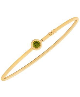 MICHAEL Solitaire Wire Bangle Bracelet