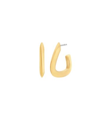 MICHAEL Triangular Knife Edge Hoop Earrings