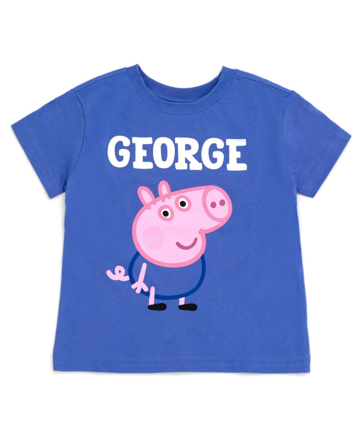 Peppa Pig Boys' and Girls' Cotton Graphic Crewneck T-Shirt