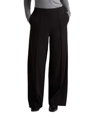 Women's Louie Wide-Leg Pleated Pants