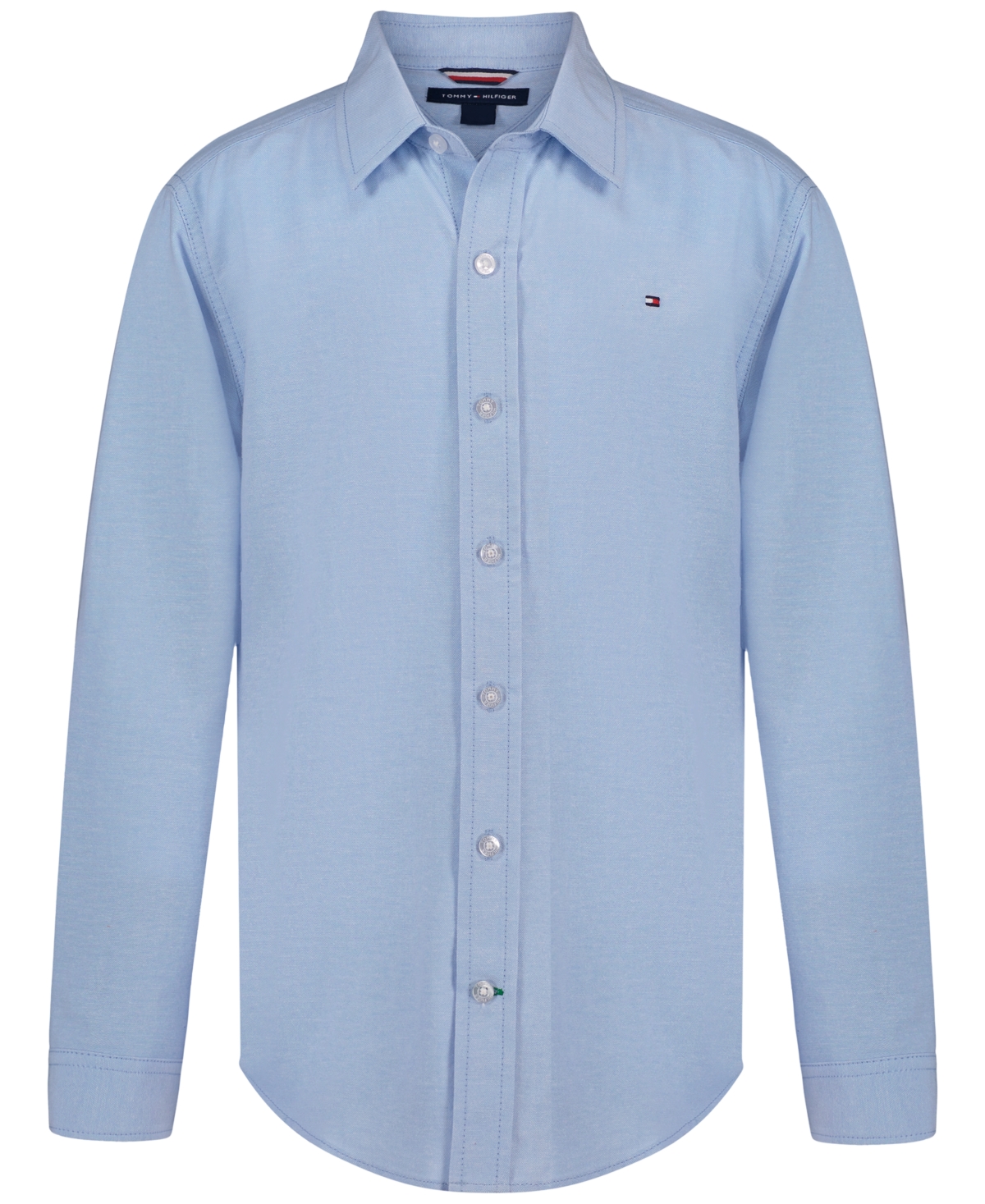 Tommy Hilfiger Boys' 8-20 Oxford Long-Sleeve Cotton Shirt